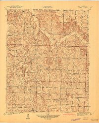 Arnica 1941 topographic map thumbnail