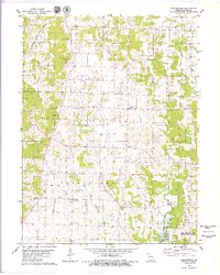Barnesville 1979 topographic map thumbnail