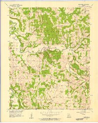 Bearcreek 1956 topographic map thumbnail