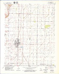Bernie 1978 topographic map thumbnail