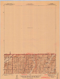 Blockton 1943 topographic map thumbnail