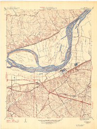 Chesterfield 1947 topographic map thumbnail