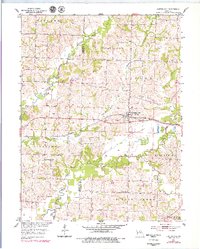 Clifton Hill 1953 topographic map thumbnail