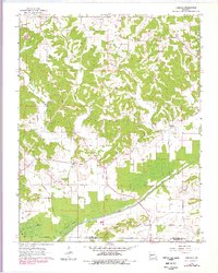 Dongola 1963 topographic map thumbnail