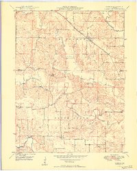 Durham 1950 topographic map thumbnail