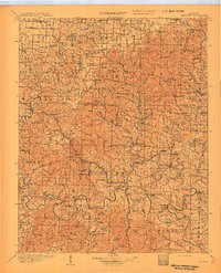 Forsyth 1907 topographic map preview