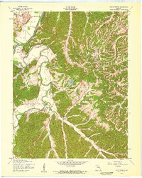 House Springs 1954 topographic map thumbnail