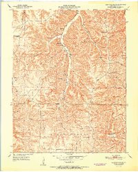 Kaintuck Hollow 1951 topographic map thumbnail