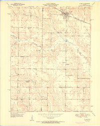 La Belle 1951 topographic map thumbnail