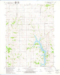 Lake Thunderhead 1979 topographic map thumbnail