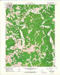 Maramec Spring 1963 topographic map thumbnail