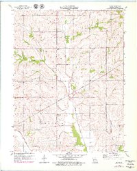 Roads 1957 topographic map thumbnail