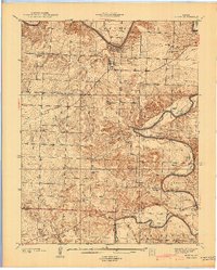 Roscoe 1940 topographic map thumbnail