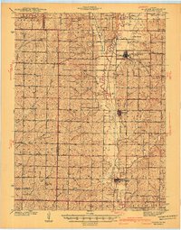 Skidmore 1942 topographic map thumbnail