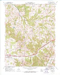Strafford 1970 topographic map thumbnail
