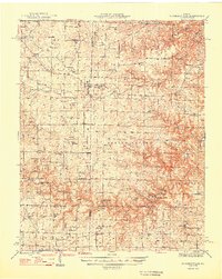 Summersville 1948 topographic map thumbnail