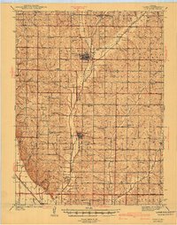 Tarkio 1941 topographic map thumbnail