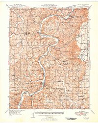 Vienna 1949 topographic map thumbnail