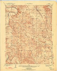 Vista 1938 topographic map preview