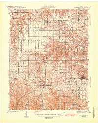 Warrenton 1945 topographic map thumbnail