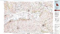 Marshall topographic map thumbnail