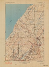 Ahmeek 1947 topographic map thumbnail