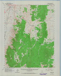Currant 1964 topographic map thumbnail