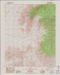 Potosi 1984 topographic map thumbnail