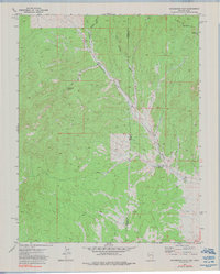Prohibition Flat 1972 topographic map thumbnail