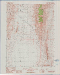 Purgatory Peak 1990 topographic map thumbnail