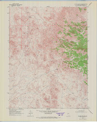 Quartz Mtn NW 1969 topographic map thumbnail