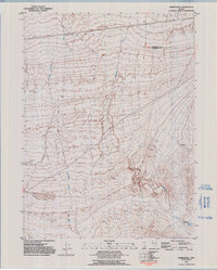 Rabbithole 1981 topographic map preview