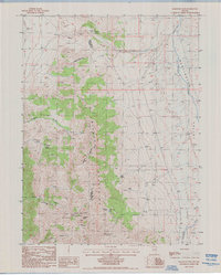 Railroad Pass 1985 topographic map thumbnail