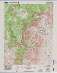 Rainier Mesa 1997 topographic map thumbnail