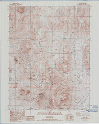 Rays 1987 topographic map thumbnail