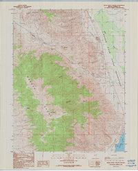 Reese River Canyon 1988 topographic map thumbnail