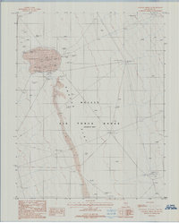 Stinking Spring SW 1987 topographic map thumbnail