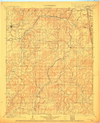 Tahlequah topographic map thumbnail