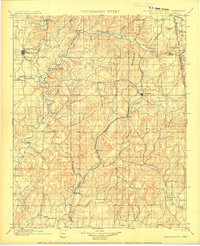 Tahlequah 1901 topographic map thumbnail