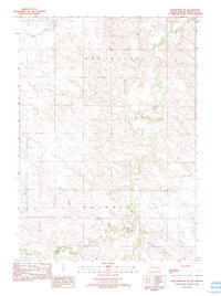 Badnation SE 1982 topographic map thumbnail