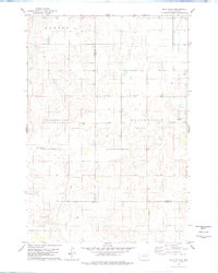 Bald Hills 1978 topographic map thumbnail