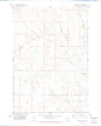 Bams Butte SE 1978 topographic map thumbnail