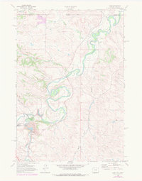 Acme 1968 topographic map thumbnail