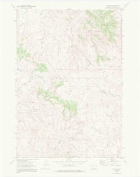 Adon NW 1972 topographic map thumbnail