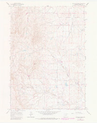 Antelope Draw 1981 topographic map thumbnail