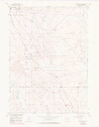 Arapahoe NE 1978 topographic map thumbnail