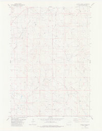 Dupont Creek 1982 topographic map thumbnail