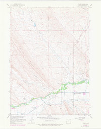 Ethete 1959 topographic map thumbnail