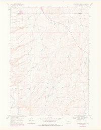 Government Creek 1968 topographic map thumbnail