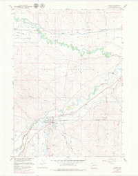 Hudson 1957 topographic map thumbnail